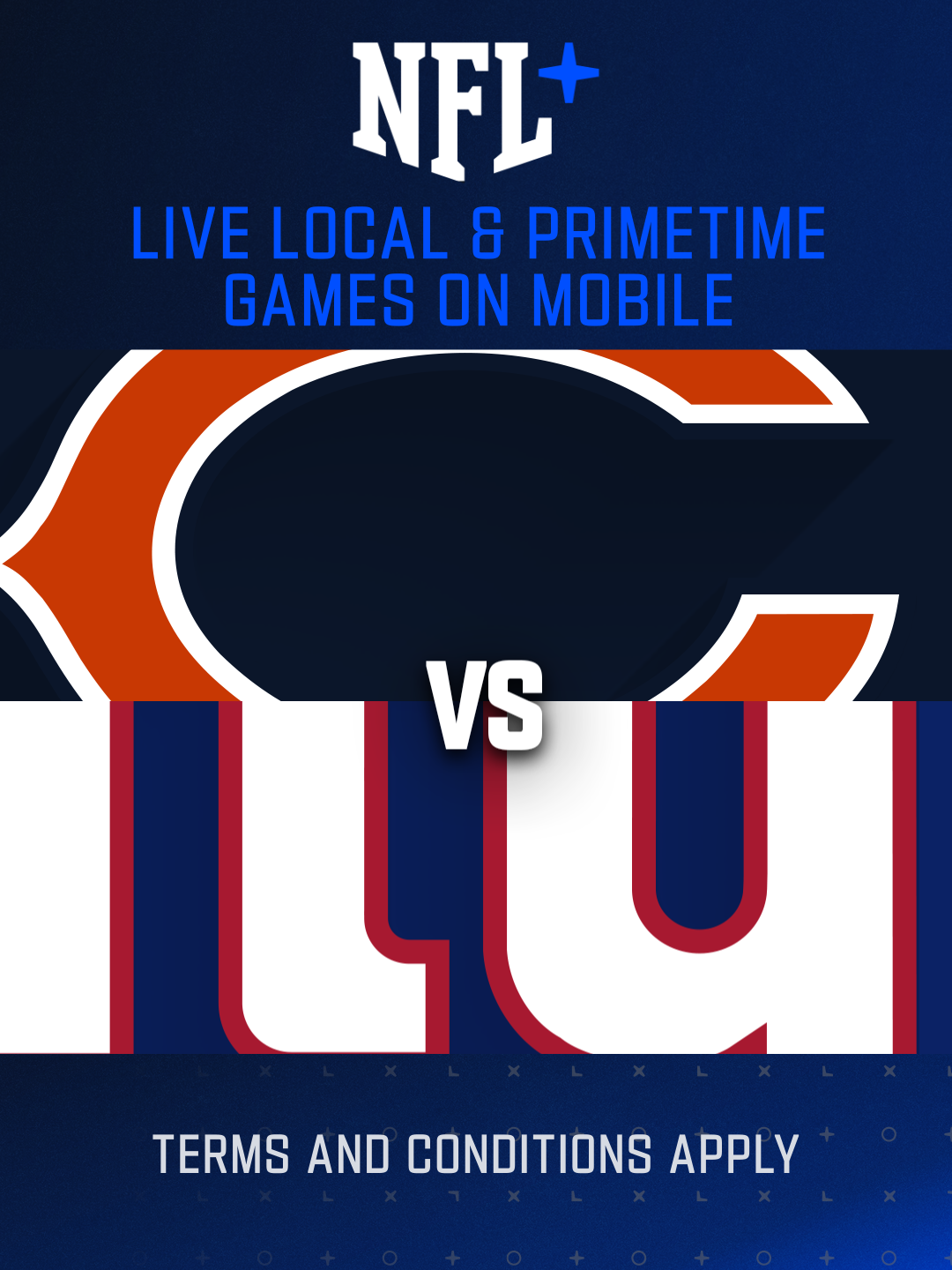 Chicago Bears vs. New York Giants