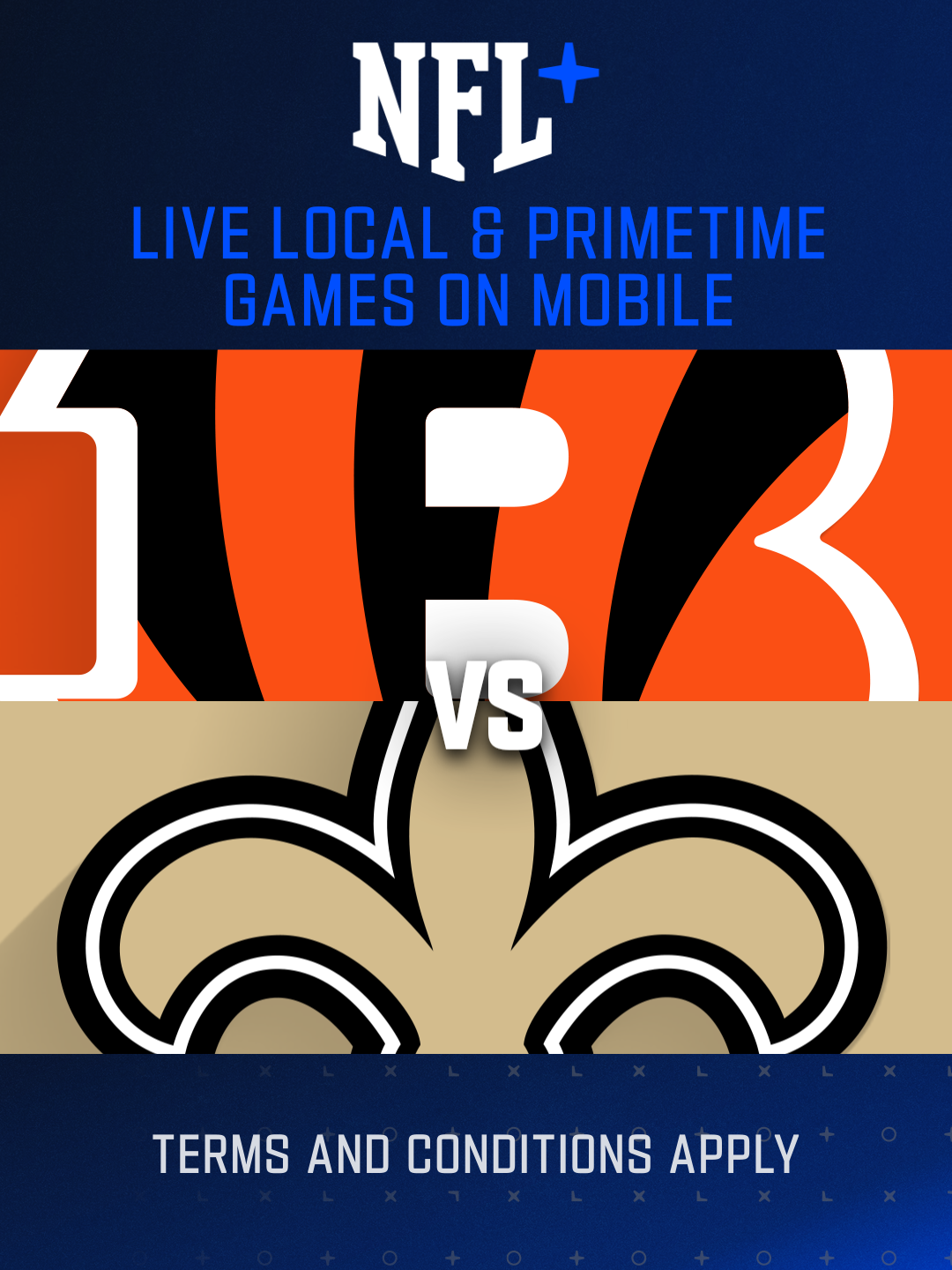 Cincinnati Bengals vs. New Orleans Saints