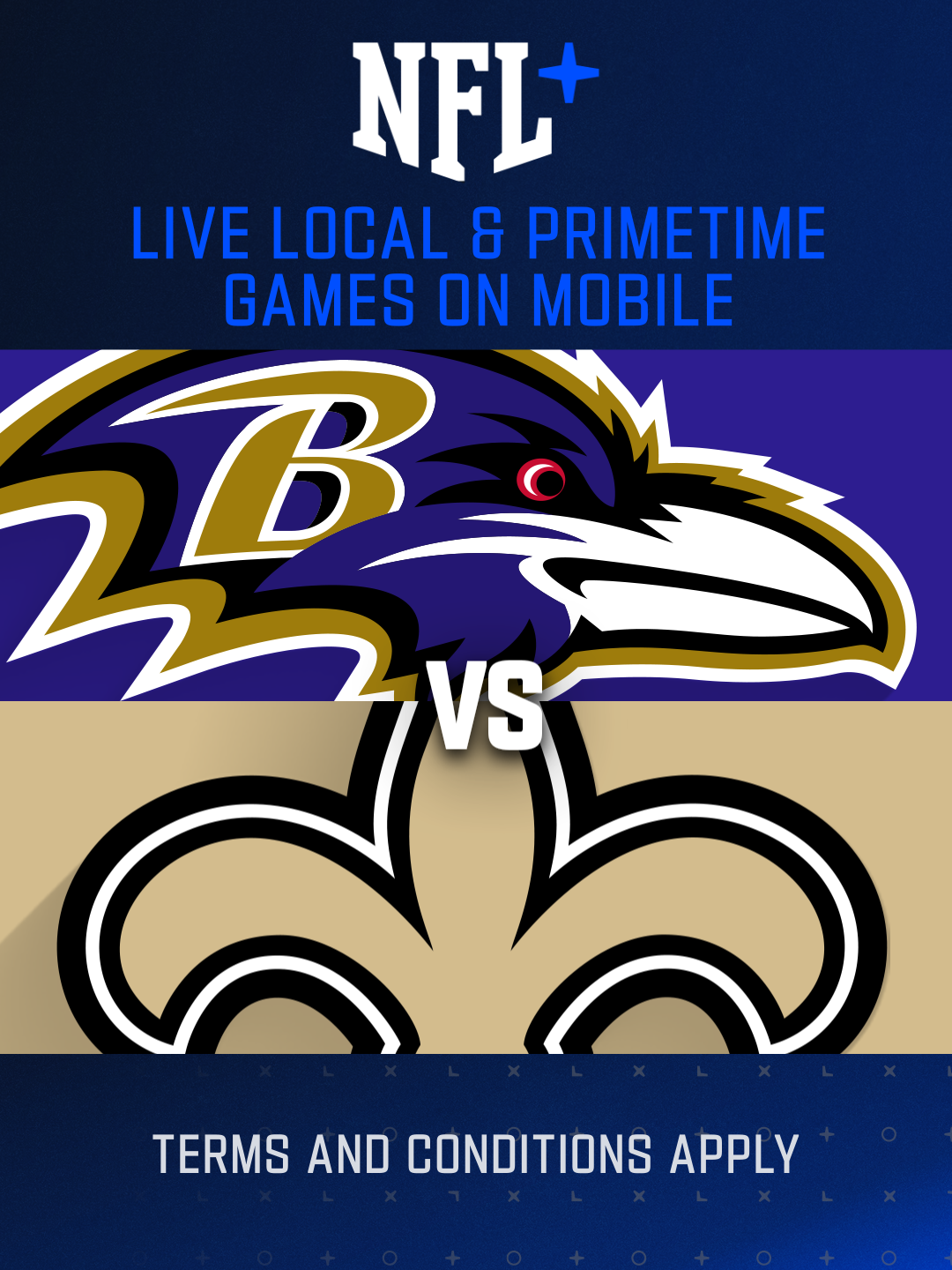 Saints vs. Ravens: Game Time, TV, Radio, Online Streaming, Mobile, and Odds  - Canal Street Chronicles