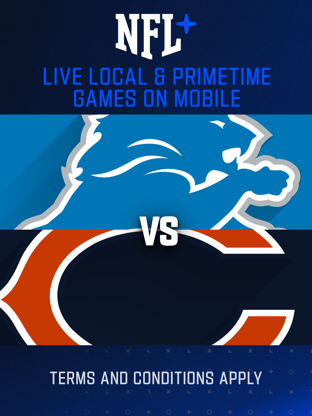 Lions Tickets vs. Chicago Bears - Game on January 1